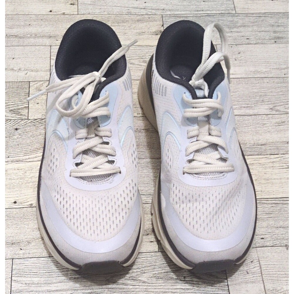 Skechers D'Lux Walker 2.0 Women’s 7.5 Walking Sneakers White/Gray/Black